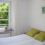 Bright, comfortable bed room