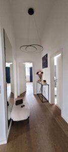Hallway in furnished apartment in Munich West