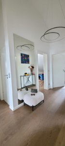 Entrance area in furnished apartment Munich West