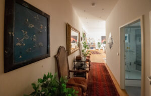 Hallway in a furnished flat in Munich