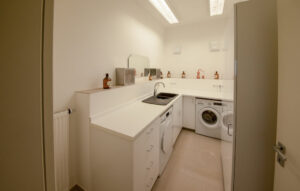 Utility room in a furnished flat in Munich